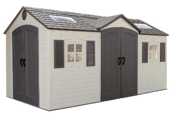 Сарай пластиковый LifeTime 15x8 DD купить в Ревде