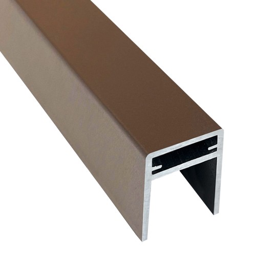 П-профиль Алюминиевый EasyDecking 35x25 Венге купить в Ревде