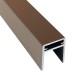 П-профиль Алюминиевый EasyDecking 35x25 Венге купить в Ревде