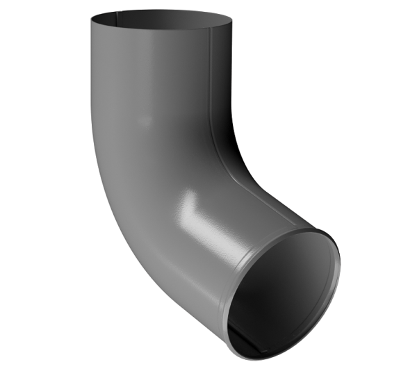 Отвод трубы D90 Döcke STAL PREMIUM Графит, (RAL 7024) купить в Ревде