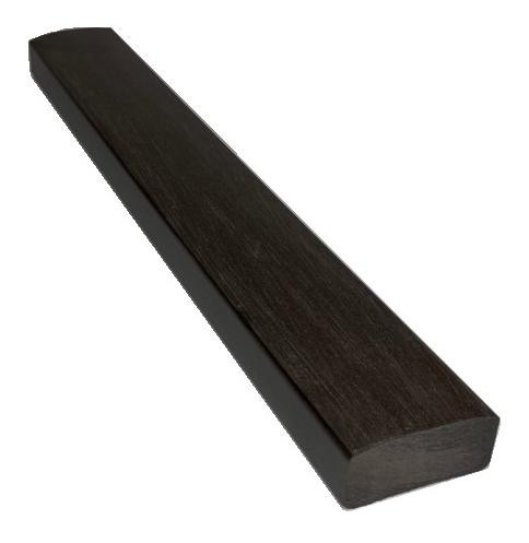 Лавочный брус Ecodecking Некст полнотелый брашированный 70х35 венге купить в Ревде