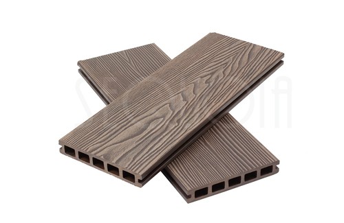 Доска террасная ДПК 3D SEQUOIA DUAL WOOD BROWN купить в Ревде