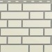 Фасадная панель Альта-Профиль, Кирпич Клинкерный, Белый купить в Ревде