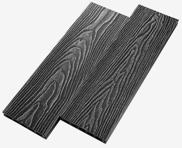 Террасная доска из ДПК RusDecking Unodeck Vintage - Графит купить в Ревде