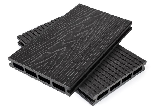 Террасная доская ДПК NanoWood Nature 3D пустотелая Графит купить в Ревде