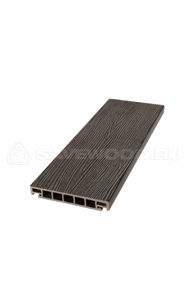 Террасная доска из ДПК SW Salix (S) (R) темно-коричневый купить в Ревде