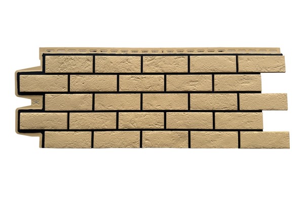 ФП Grand Line состаренный кирпич премиум Песочный (шов RAL 9005) купить в Ревде