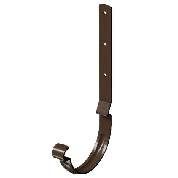 Карнизный крюк длинный D125 Döcke STAL PREMIUM Каштан, (RAL 8017) купить в Ревде