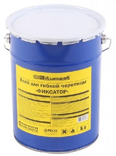 Клей для гибкой черепицы BITUMAST 5 л купить в Ревде