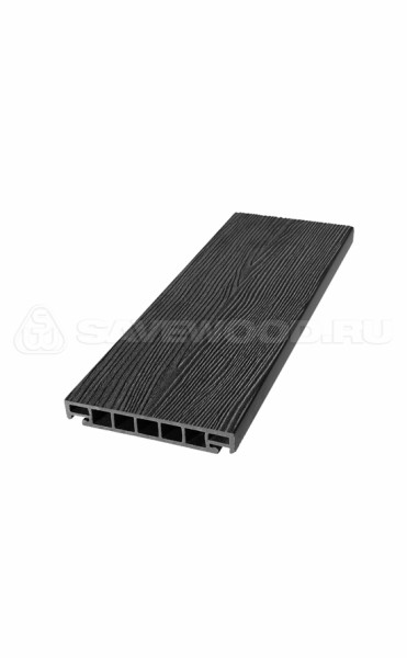 Террасная доска из ДПК SW Salix (S) (R) черный купить в Ревде