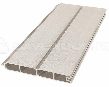 Заборный профиль из ДПК Savewood SW Agger матовый бежевый купить в Ревде